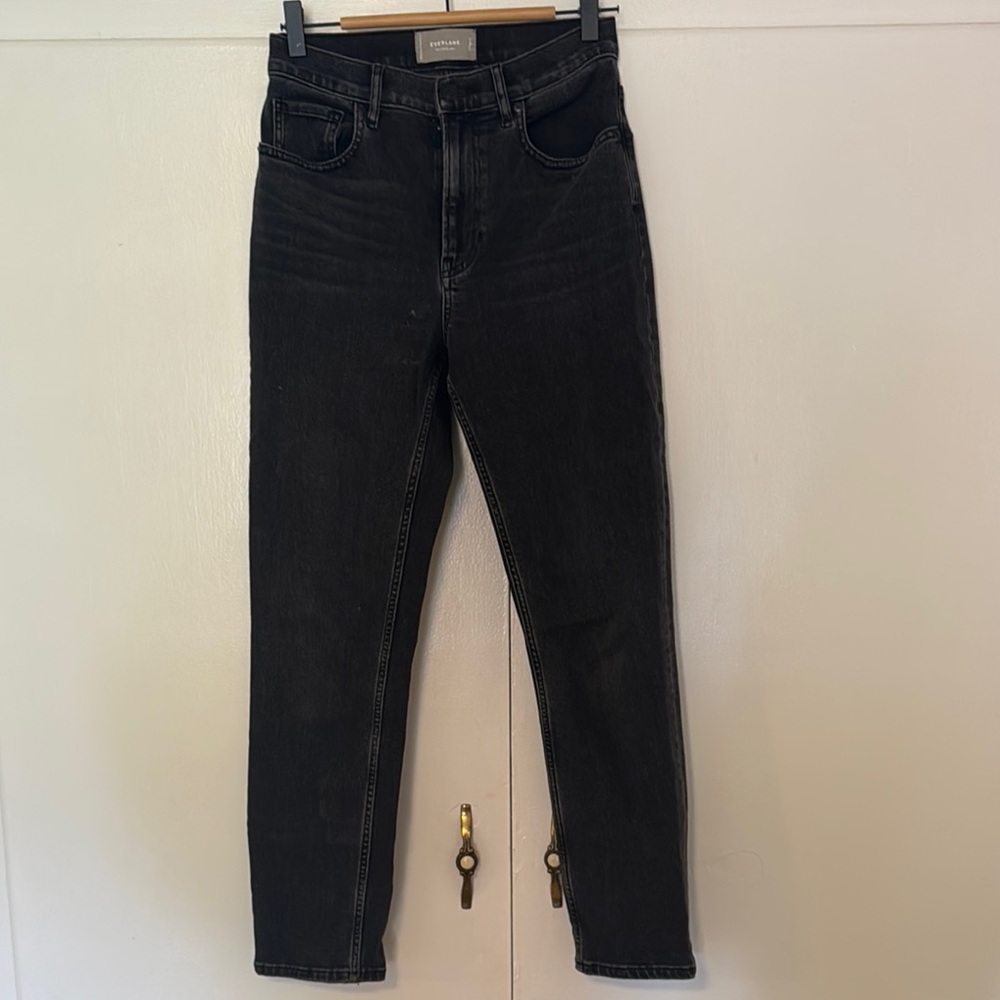 Everlane Black Straight Leg Pants